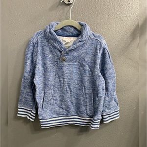 Toddler Boy’s Shawl Collar Sweatshirt